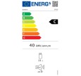 Autokülmiku CFF20 energiakleebis