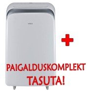 Mobiilne konditsioneer ACP12AEF Vivax paigalduskomplekt