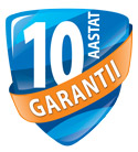 10 aastat garantiid