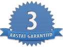 3-aastane garantii