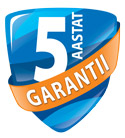 5 aastat garantiid